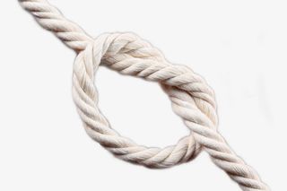 爱心麻绳结免抠