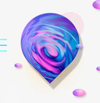 国外创意渐变电商装饰免抠