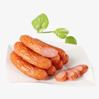 一盘美味香肠免抠
