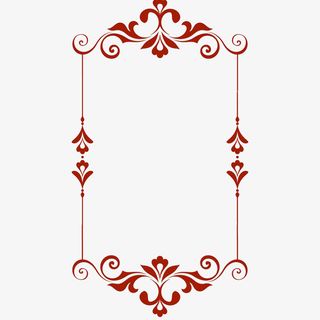 花纹边框装饰c免抠