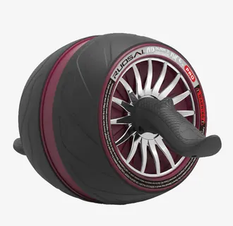 巨轮腹肌收腹滚轮免抠