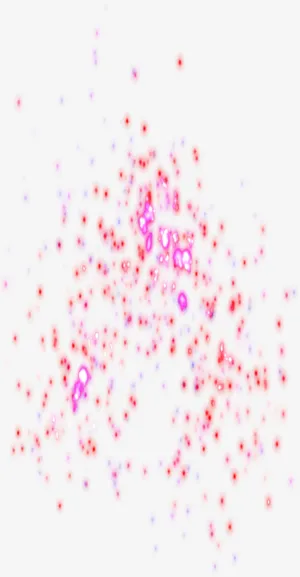 彩色星光漂浮免抠