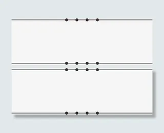 小清新边框分割线免抠