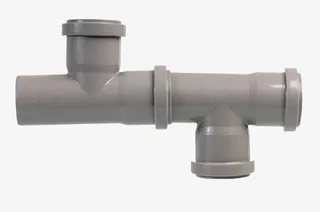 灰色塑料管道免抠