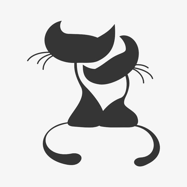 猫咪背影免抠