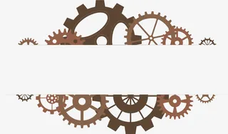 古典创意矢量机械边框素材免抠