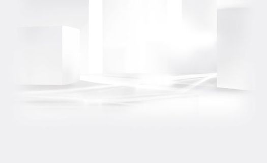 白色立体场景图片高清免抠