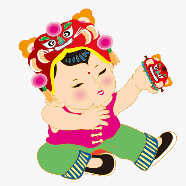 年画素材免抠