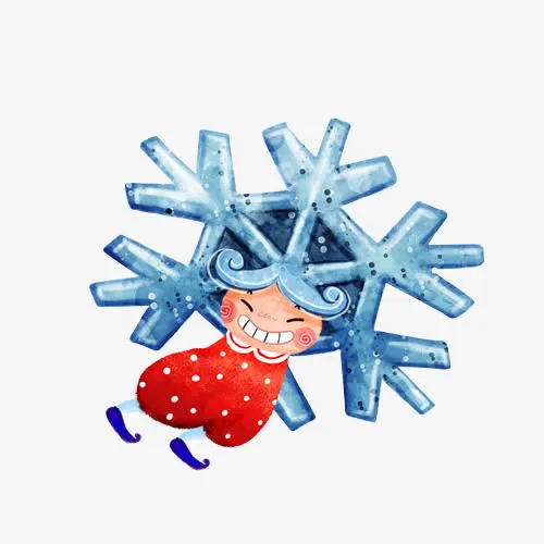 冰雪卡通人免抠