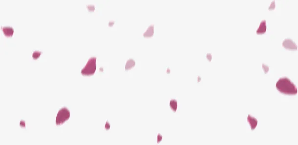 玫瑰花瓣满天飞免抠