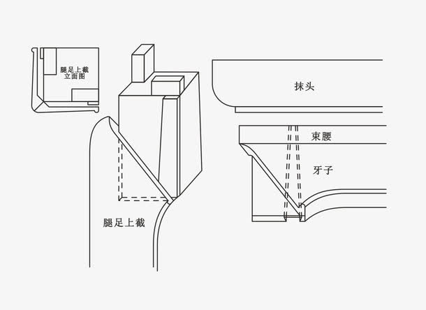 卯榫结构图免抠