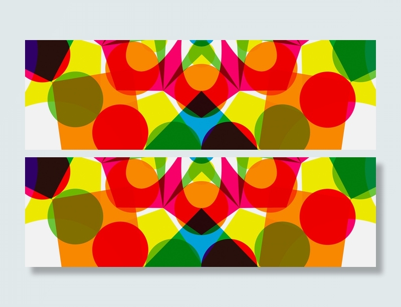 彩色万花筒背景高清