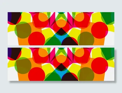 彩色万花筒背景高清