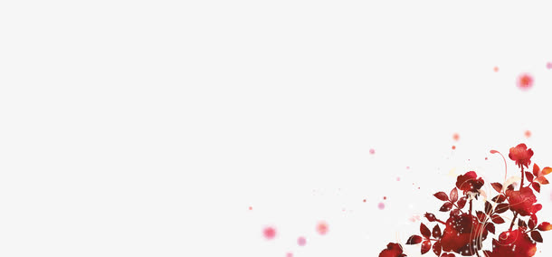 签到墙花纹装饰高清素材免抠