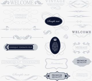 矢量椭圆长条形底纹免抠