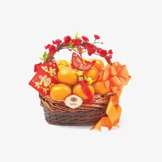 金桔果篮免抠