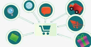 购物车网络电商图标免抠