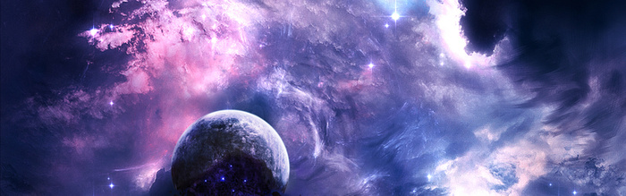 梦幻星空背景高清