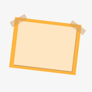 清新绿色干净清爽卡通标签免抠