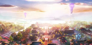 古风玄幻意境游戏原画免抠