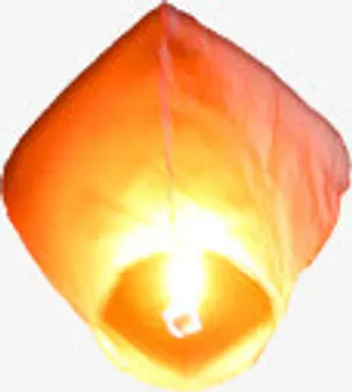 中秋节国庆孔明灯图片免抠