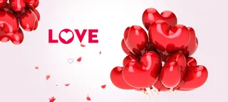 情人节浪漫海报banner背景高清