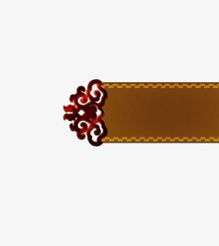 古风名片底纹免抠