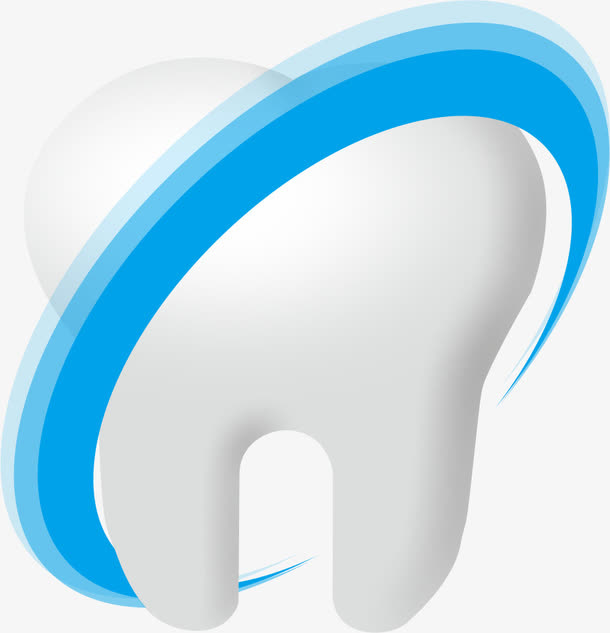 牙齿造型图案免抠