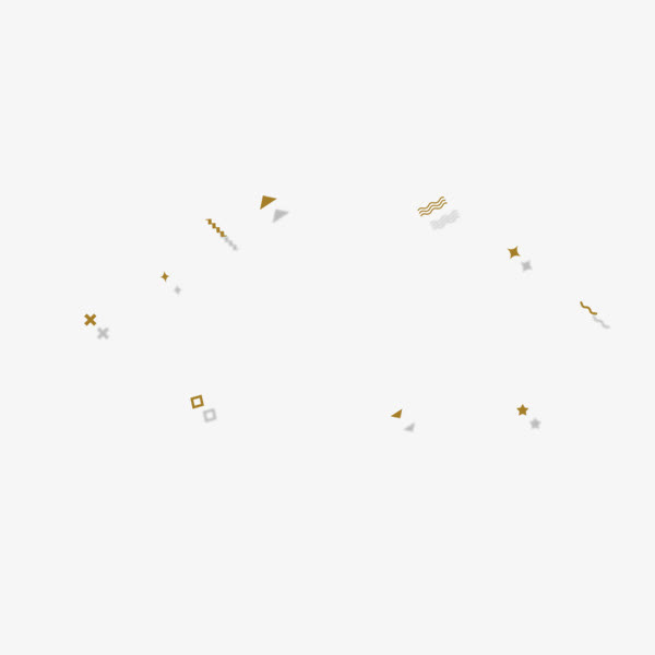 漂浮装饰物免抠