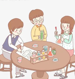 创意素材——实验课免抠