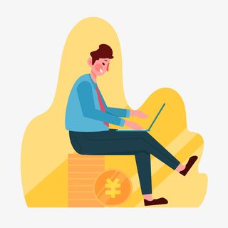 商务金融人士免抠