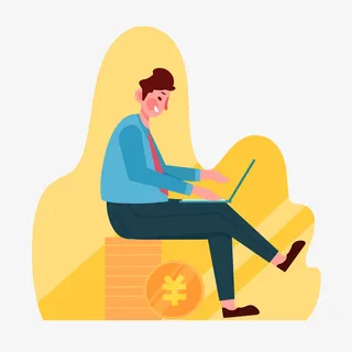 商务金融人士免抠