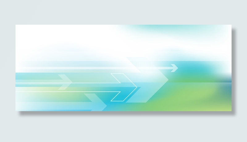 箭头向右梦幻蓝色banner背景高清