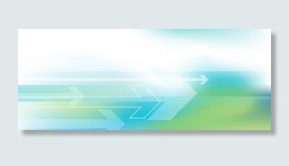 箭头向右梦幻蓝色banner背景高清