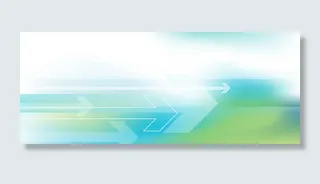 箭头向右梦幻蓝色banner背景高清