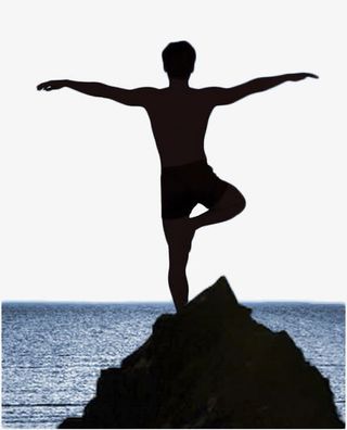 张开双手的背影素材图片免抠