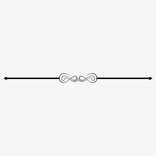 黑色线条花纹边框线免抠