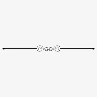 黑色线条花纹边框线免抠