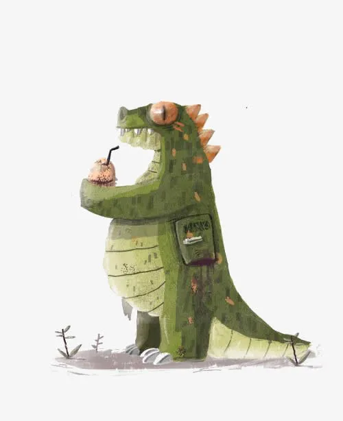 卡通恐龙免抠