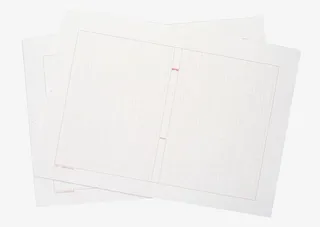 浅色作文本免抠