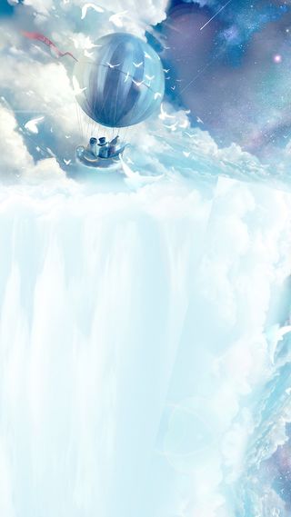 奇幻卡通H5背景高清