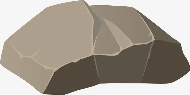 石头 石头碎片 石子 碎石免抠