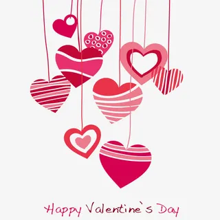 可爱浪漫情人节贺卡素材免抠