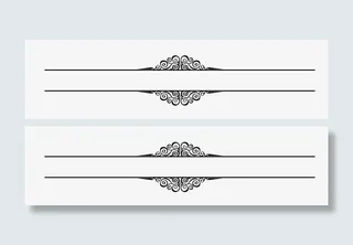 简约创意边框免抠