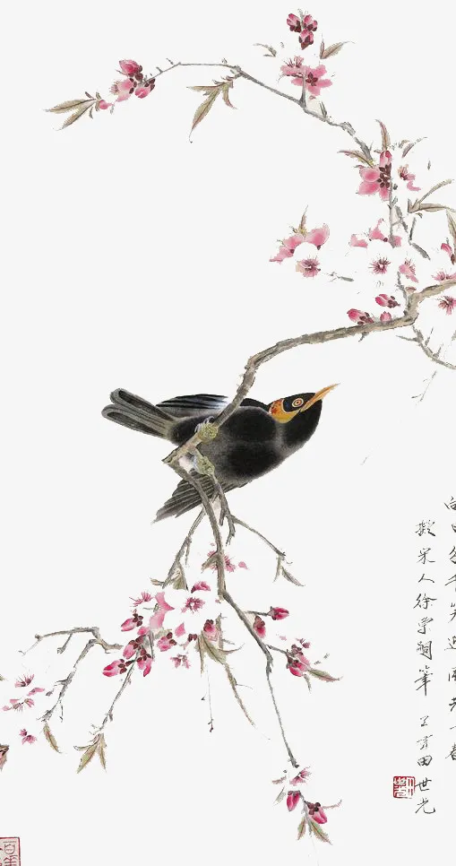 中国风喜鹊免抠