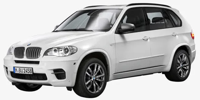 白色宝马越野车大牌免抠