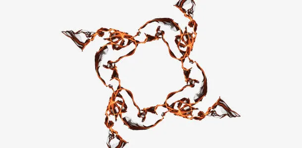 炫光科技背景纹理免抠