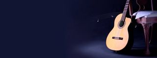 音乐吉他背景banner高清