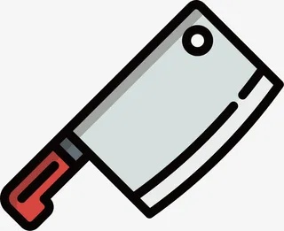 简约菜刀设计图标免抠手绘/卡通卡通元素