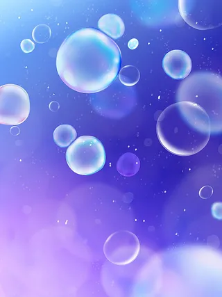 水彩圆形几何紫色背景矢量素材高清